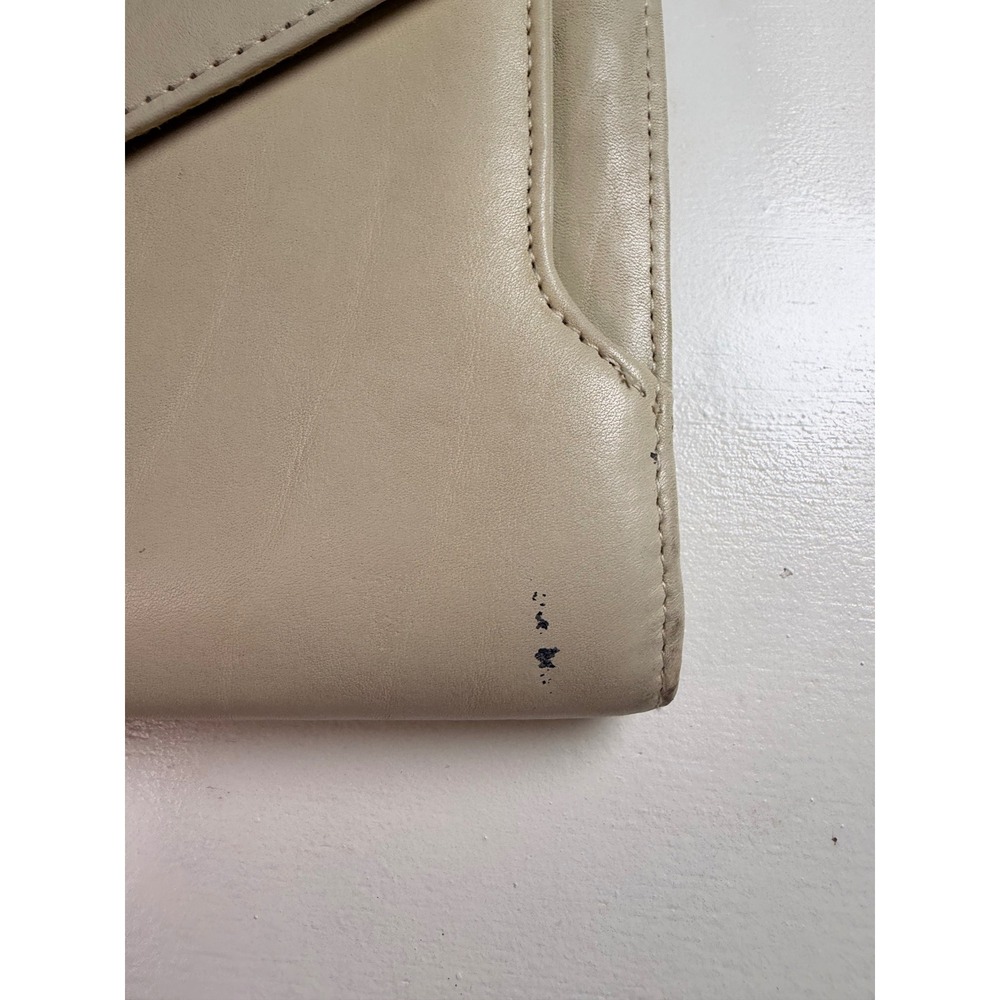 Diamicci Crossbody Bag Women OS Cream Good Minimalist Gold Clasp Envelope - Picture 3 of 6